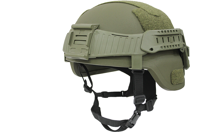 ULTRA-LIGHTWEIGHT COMPOSITE ARMY HELMET